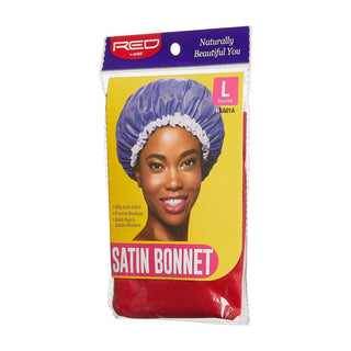 KISS - RED SATIN BONNET ASSORTED LARGE