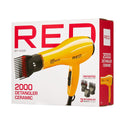 KISS - RED 2000 CERAMIC DETANGLER DRYER YELLOW