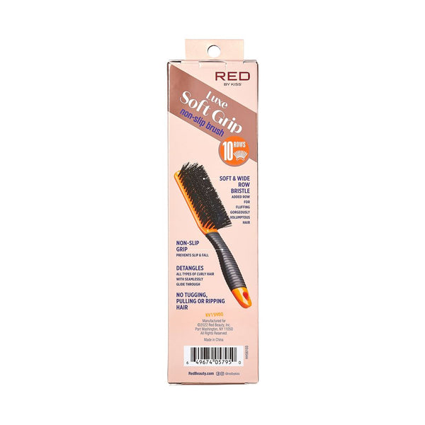 KISS - RED LUXE SOFT GRIP BRUSH