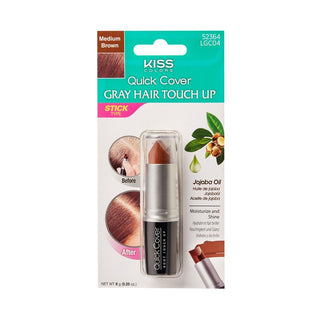 Buy lgc04-medium-brown KISS - Quick Cover Gray Hair Touch Up Stick Type