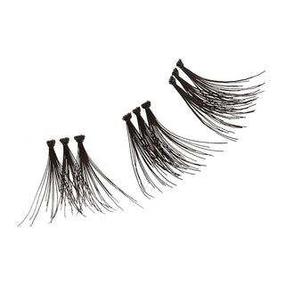 KISS - IEK TRIO ULTRA BLACK INDIVIDUAL EYELASHES - MEDIUM