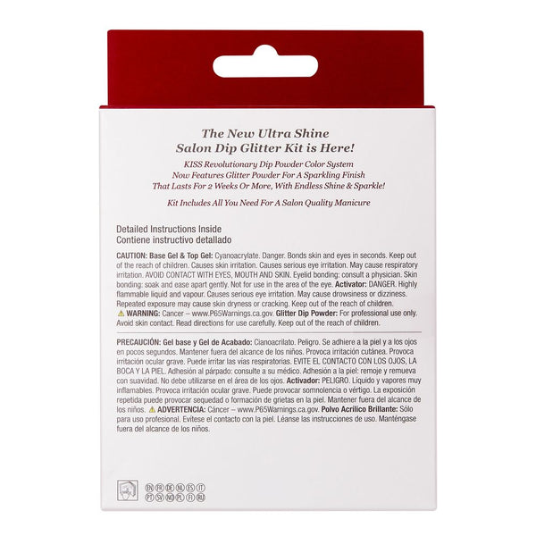 KISS - SALON DIP GLITTER KIT