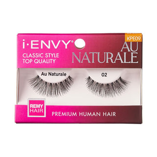 KISS - IEK AU NATURALE 02 (PREMIUM HUMAN HAIR) (KPE09)