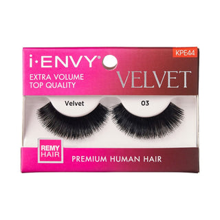 KISS - IEK VELVET 03 (PREMIUM HUMAN HAIR) (KPE44)