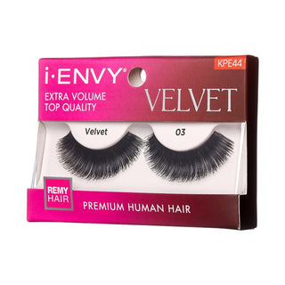 KISS - IEK VELVET 03 (PREMIUM HUMAN HAIR) (KPE44)