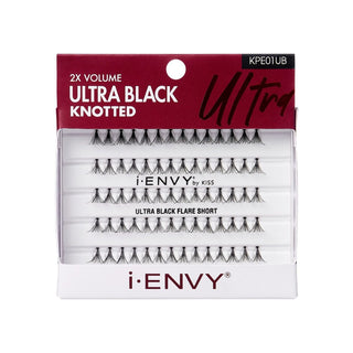 KISS - IEK ULTRA BLACK FLARE SHORT 70PC (KPE01UB)