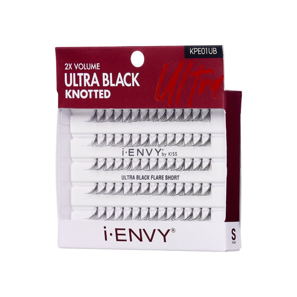 KISS - IEK ULTRA BLACK FLARE SHORT 70PC (KPE01UB)