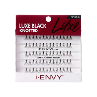 KISS - IEK LUXE BLACK FLARE MEDIUM 70PC (KPE02B)