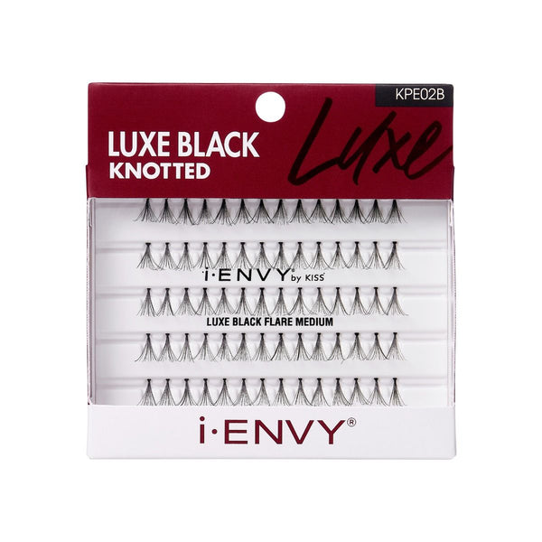 KISS - IEK LUXE BLACK FLARE MEDIUM 70PC (KPE02B)