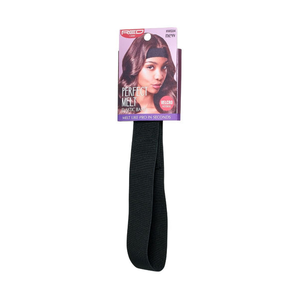 KISS - RED PERFECT MELT ELASTIC WIG BAND REGULAR BLACK