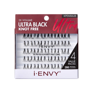 KISS - ULTRA BLACK KNOT FREE LONG MULTI PACK