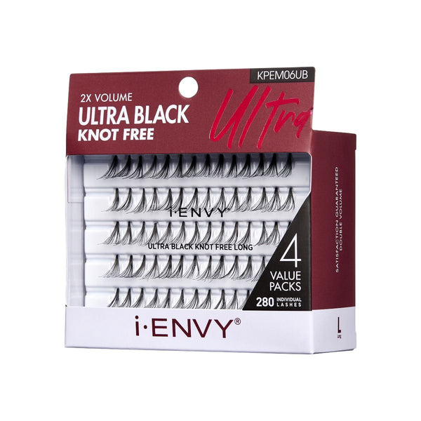 KISS - ULTRA BLACK KNOT FREE LONG MULTI PACK