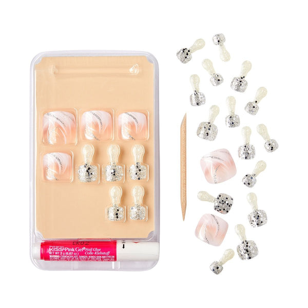 KISS - GF TRENDY TOENAILS - PERFECT MATCH