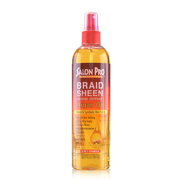 Salon Pro - Braid Sheen Shine Spray Argan Oil
