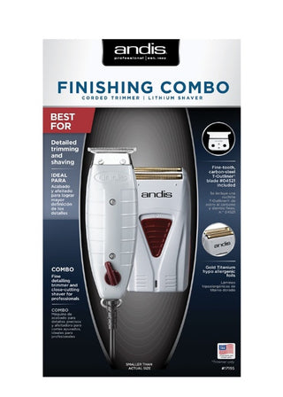 ANDIS - FINISHING COMBO CORDED TRIMMER | LITHIUM SHAVER