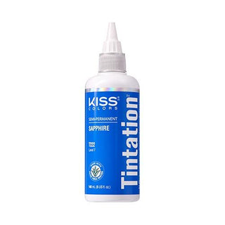 Buy t222-sapphire KISS - Colors Tintation Semi-Permanent (54 Colors Available)
