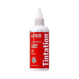 Buy t650-flaming-orange KISS - Colors Tintation Semi-Permanent (54 Colors Available)