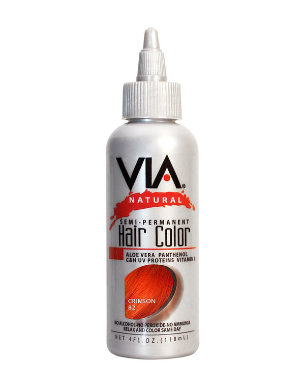 VIA - Natural Semi-Permanent Hair Color CRIMSON 82