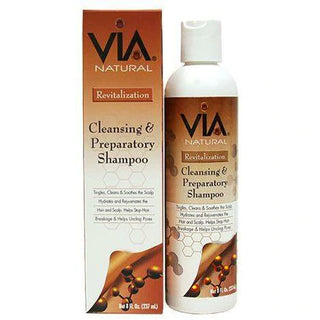 VIA - Natural Revitalization Cleansing & Preparatory Shampoo