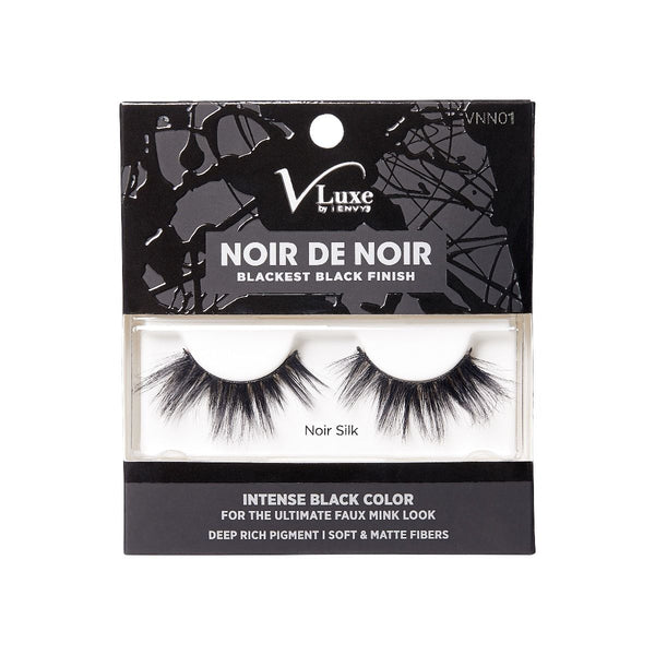 KISS - VLUXE NOIR DE NOIR BLACKEST BLACK FINISH LASH (4 STYLES)