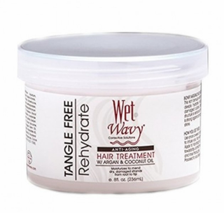 Bonfi Natural - Wet N Wavy Anti-Aging Hair Treatment w/ Argan and Coconut Oil
