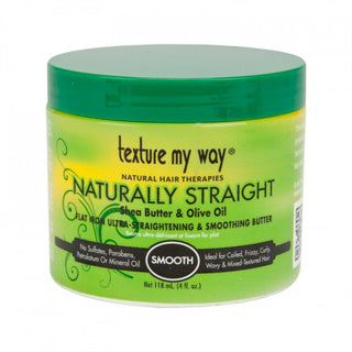 Texture My Way - Naturally Straight Shea Butter & Olive Oil Flat Iron Ultra-Straightening & Smoothing Butter